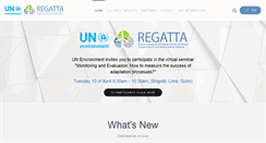 Desktop Screenshot of cambioclimatico-regatta.org