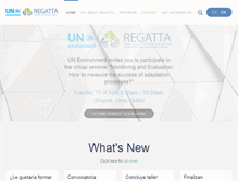Tablet Screenshot of cambioclimatico-regatta.org